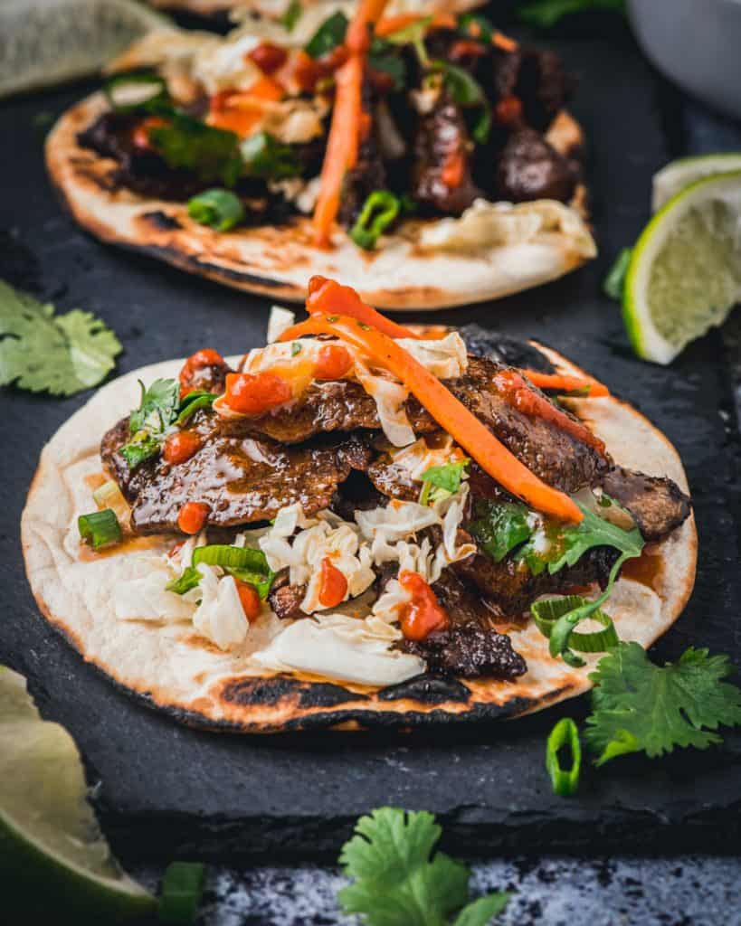 Korean Short Rib Tacos - Cooking With Wine Blog