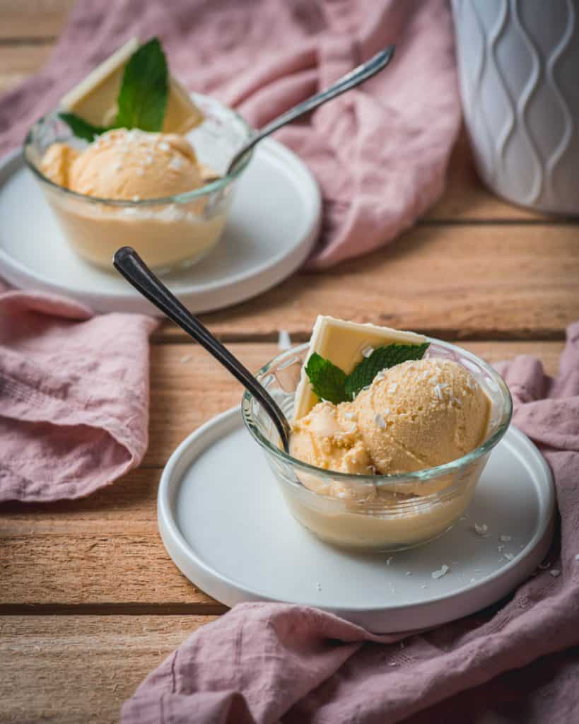 Passion Fruit White Chocolate Mint Gelato Cooking With Wine Blog