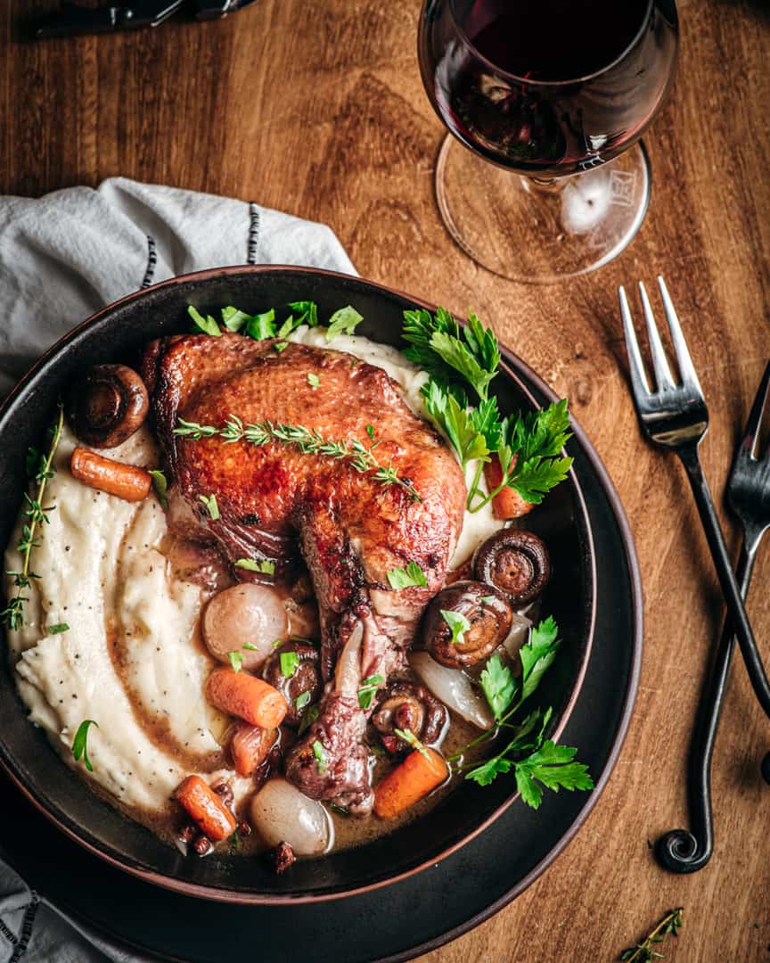 traditional coq au vin recipe