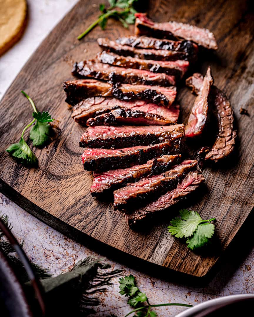 Marinated Skirt Steak for Street Tacos