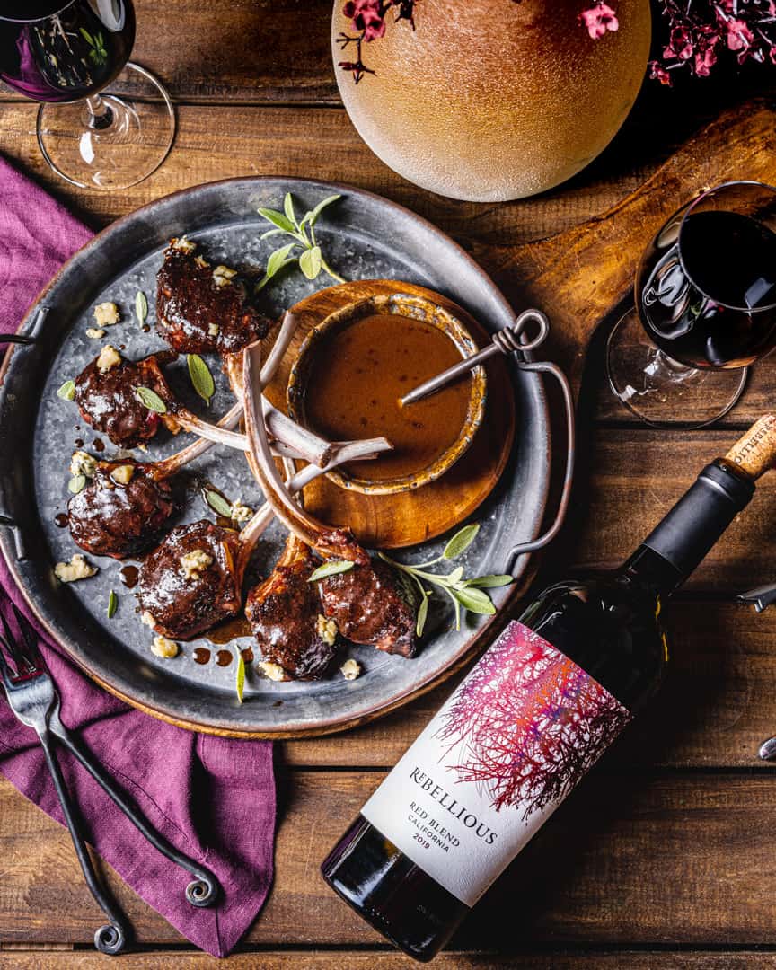Caffe Mocha Lamb Lollipops