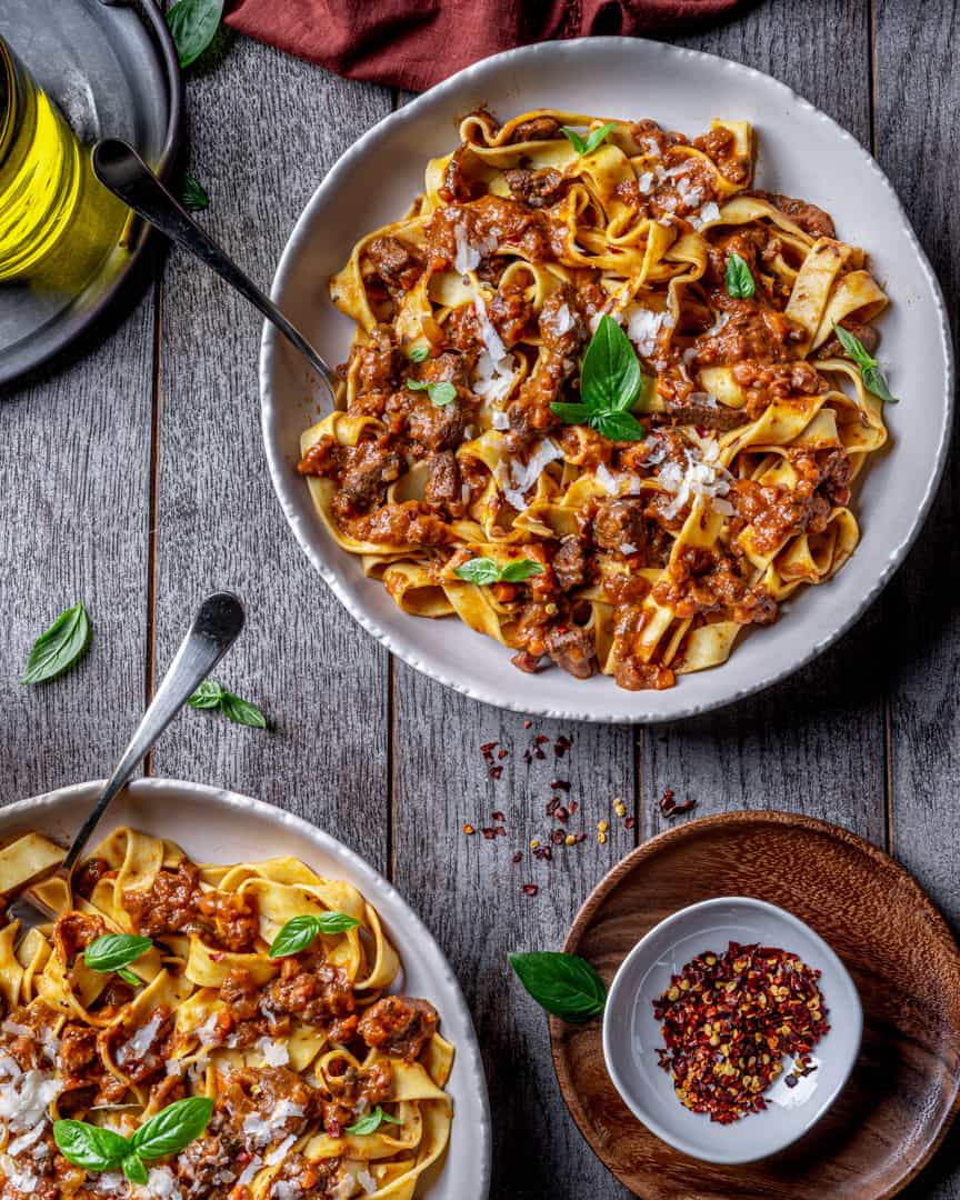 Italian Beef Ragu - A Classic Recipe - Inside The Rustic Kitchen