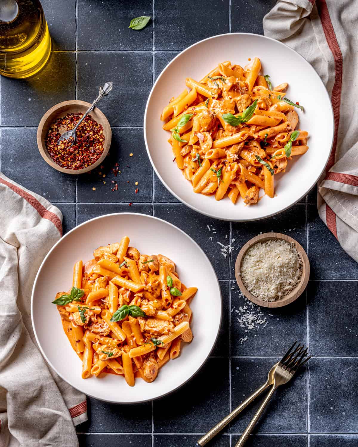 Carbone-Style Penne alla Vodka with Chicken