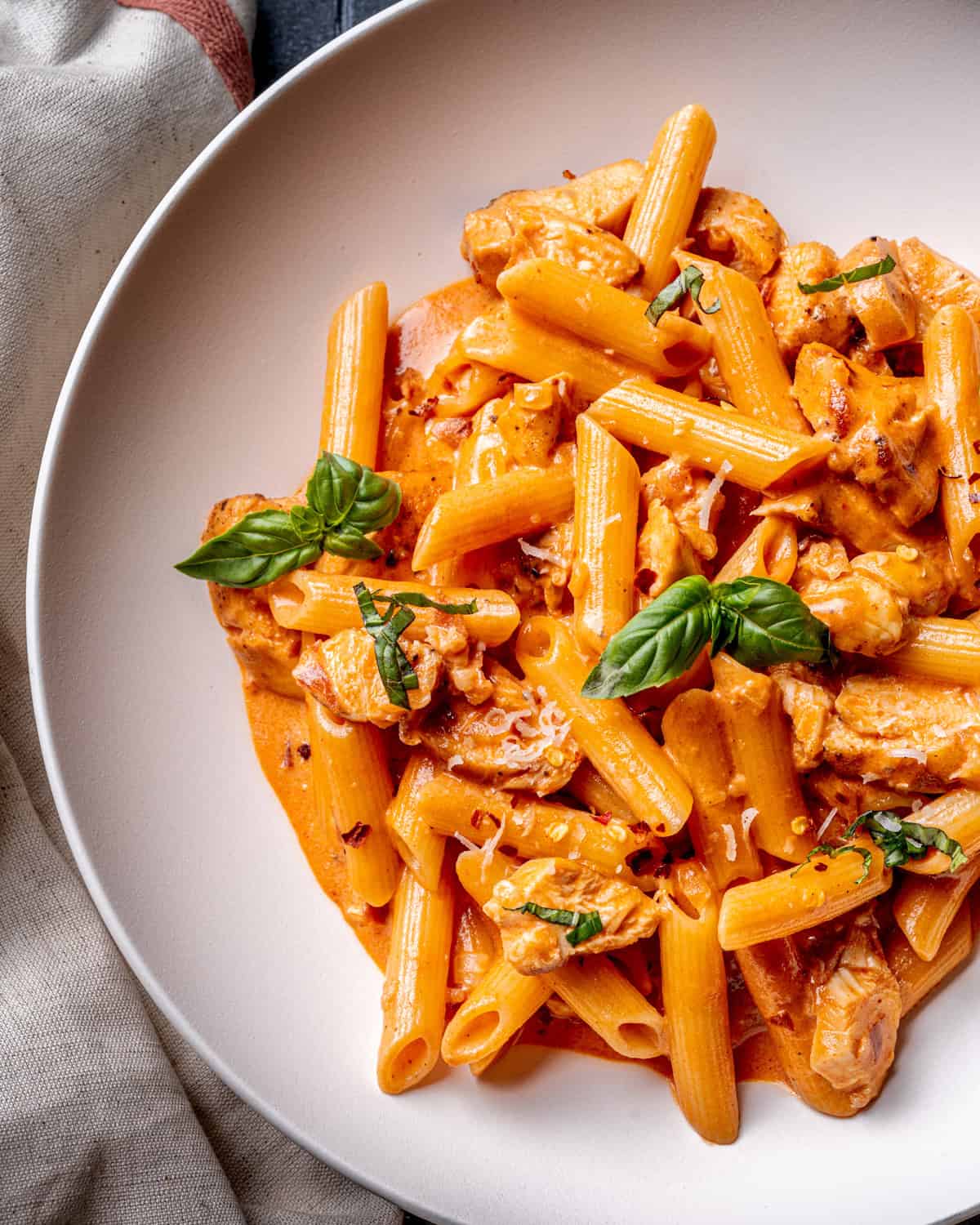Carbone-Style Penne alla Vodka with Chicken