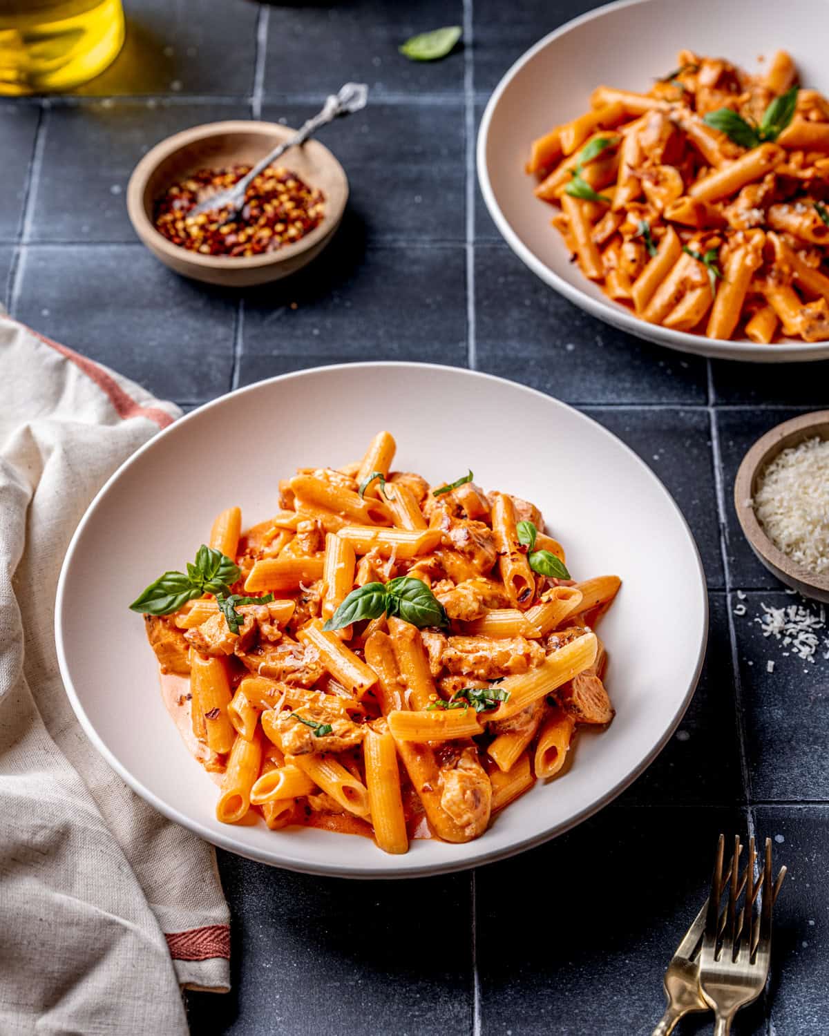 Carbone-Style Penne alla Vodka with Chicken