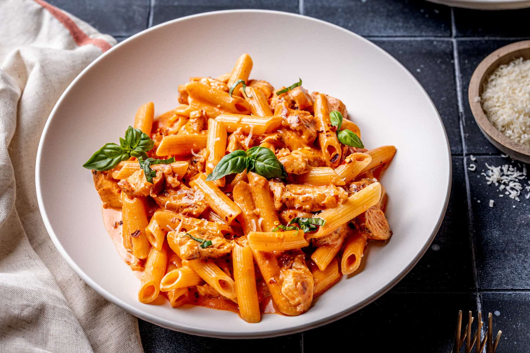 Carbone-Style Penne alla Vodka with Chicken