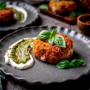 Pan Fried Risotto Cakes