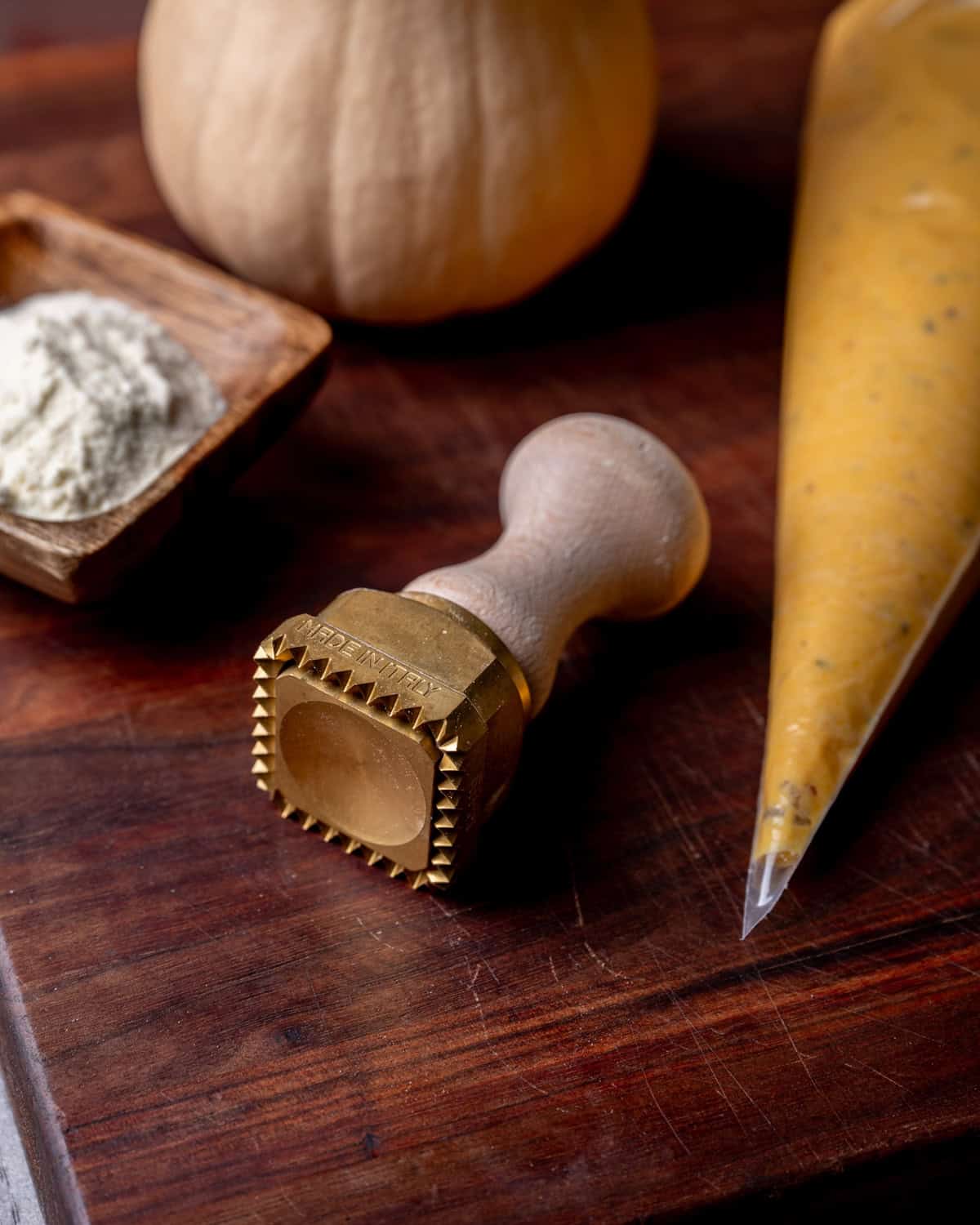 Ravioli Stamp for Homemade Butternut Squash Ravioli