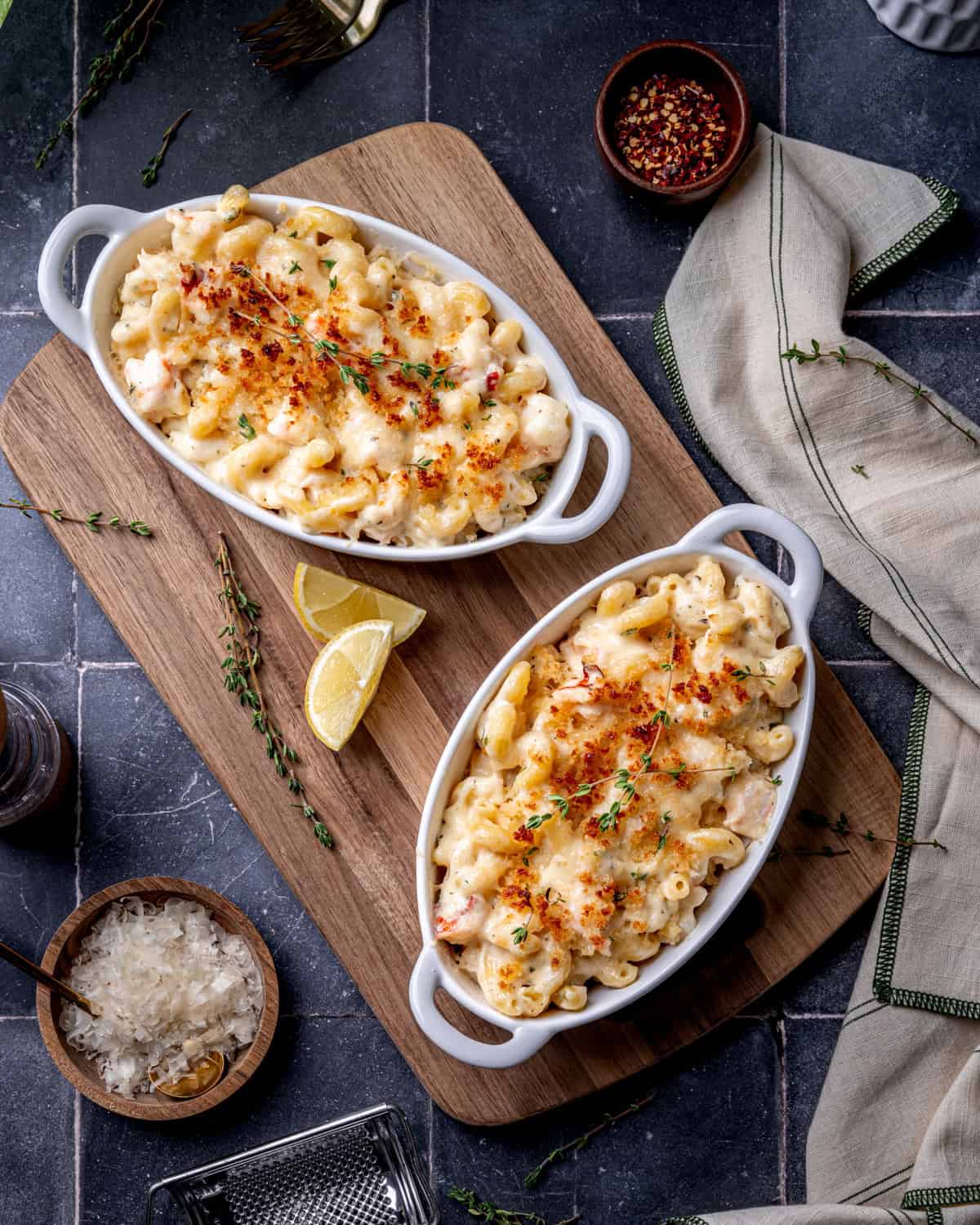 Lobster and Shrimp Mac and Cheese