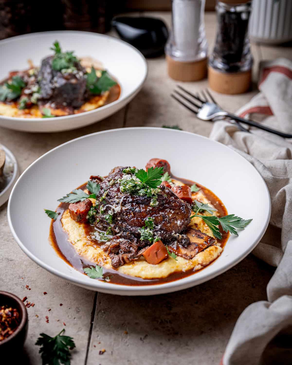 Red Wine Braised Short Ribs