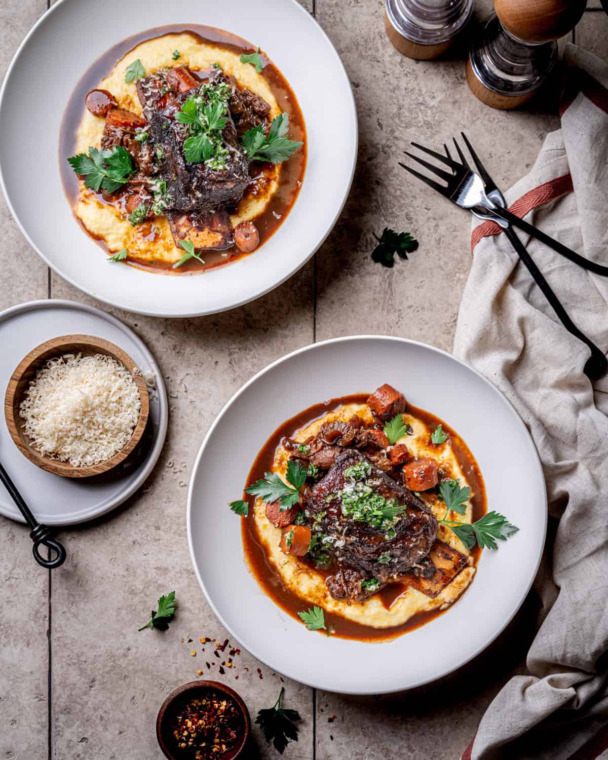 Red Wine Braised Short Ribs