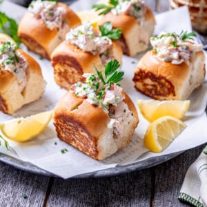 Mini New England Lobster Rolls with Jalapeño Dressing