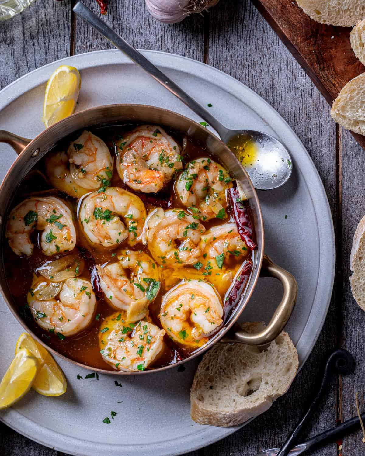 Gambas al ajillo